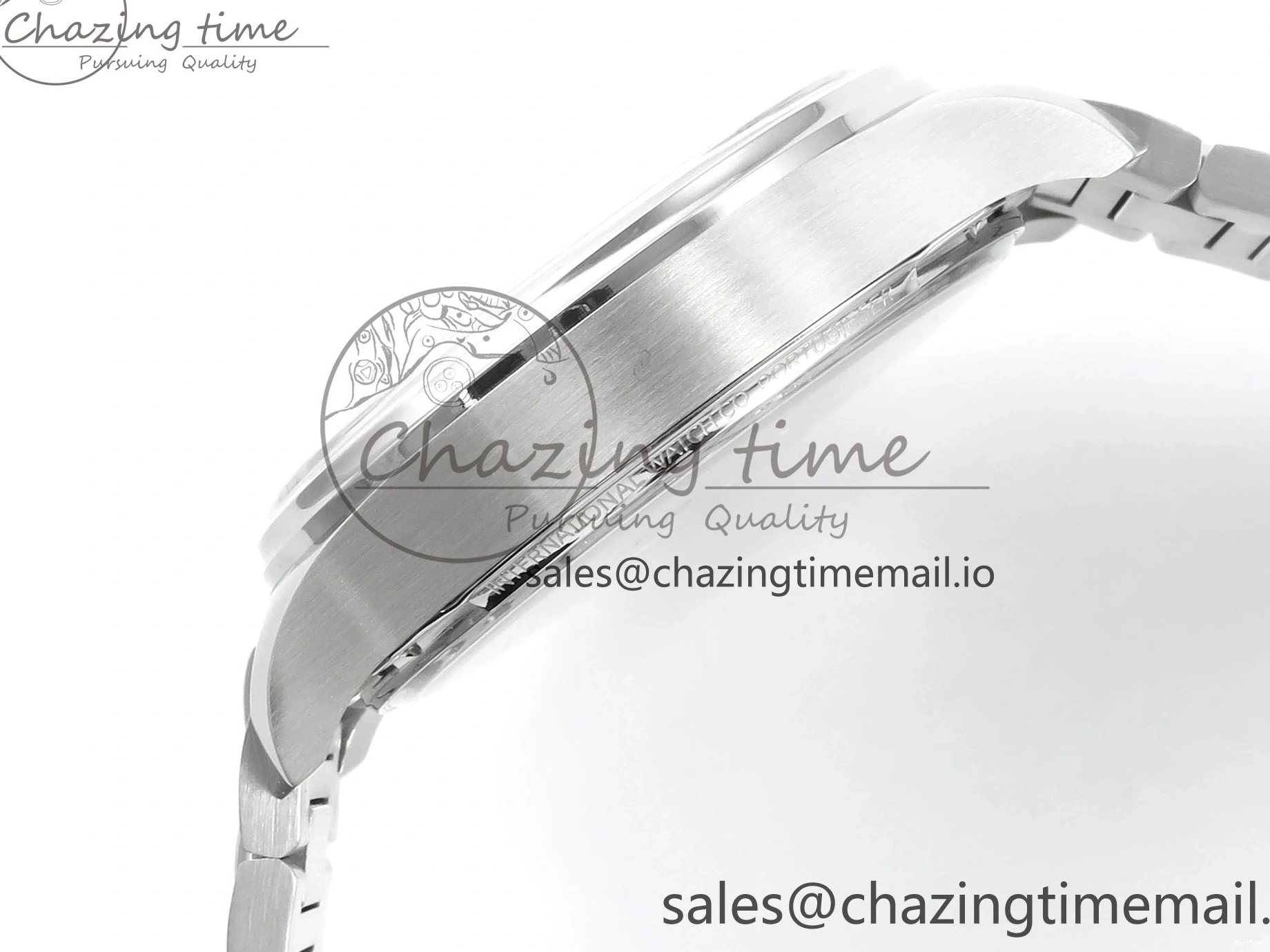 MIROTIME 0506 FashionForward Portugieser Auto IWC0562D APSF 1:1 Best Edition Light Blue Dial on SS Bracelet A 6994
